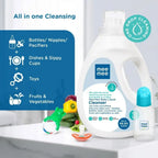 Mee Mee Mild Liquid Laundry Detergent 1point 5lac Anti Bacterial Kills 99 point 9 percent Germ For Baby Specific Stains