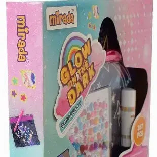 Mirada Art and Craft Glow in The Dark Scrapbook Ideal Geeft for Boys and Girls 6 plus Mac2012