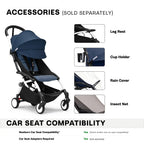 Stokke Yoyo3 Stroller White Frame 6 Months Plus Color Pack Lightweight