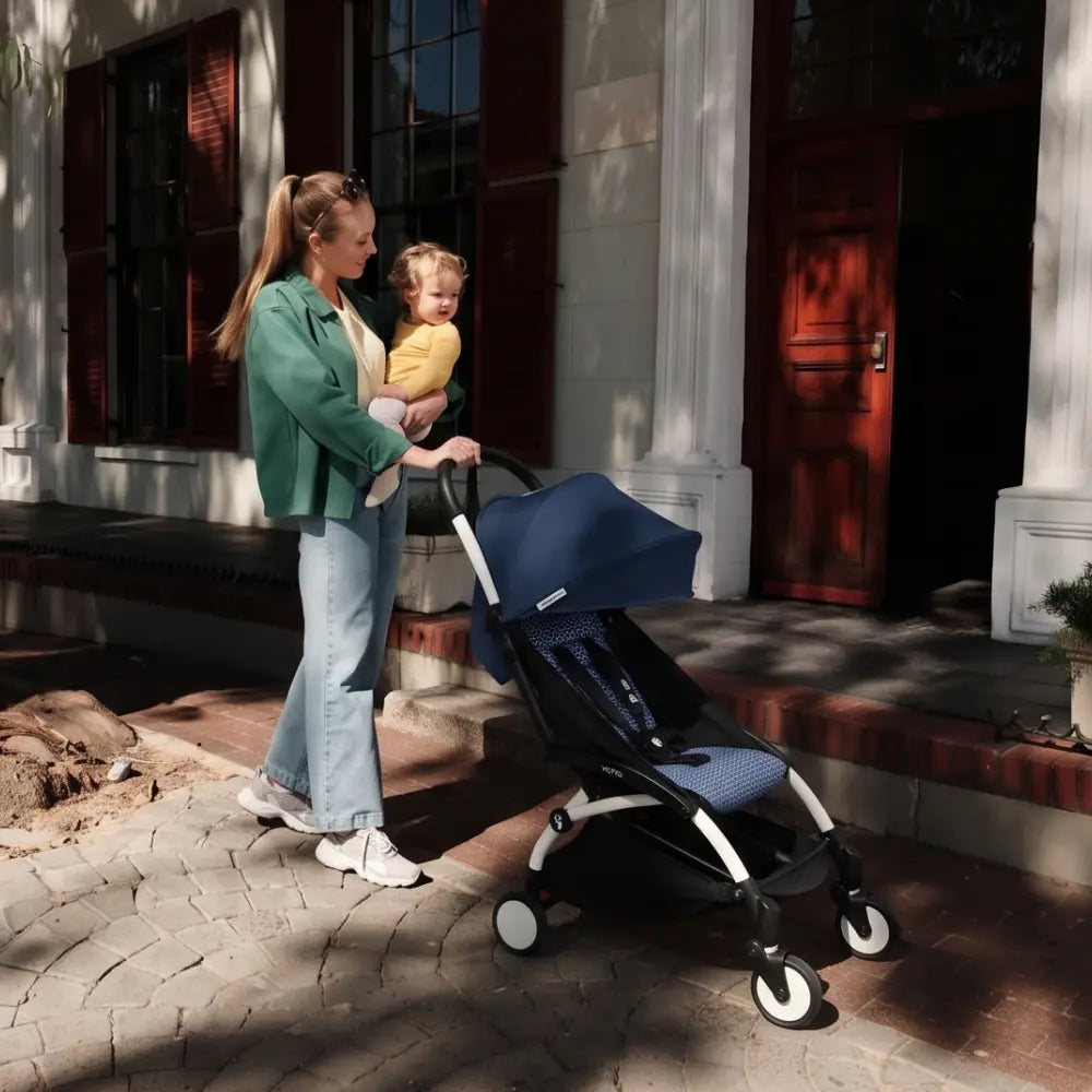 Stokke Yoyo3 Stroller White Frame 6 Months Plus Color Pack Lightweight