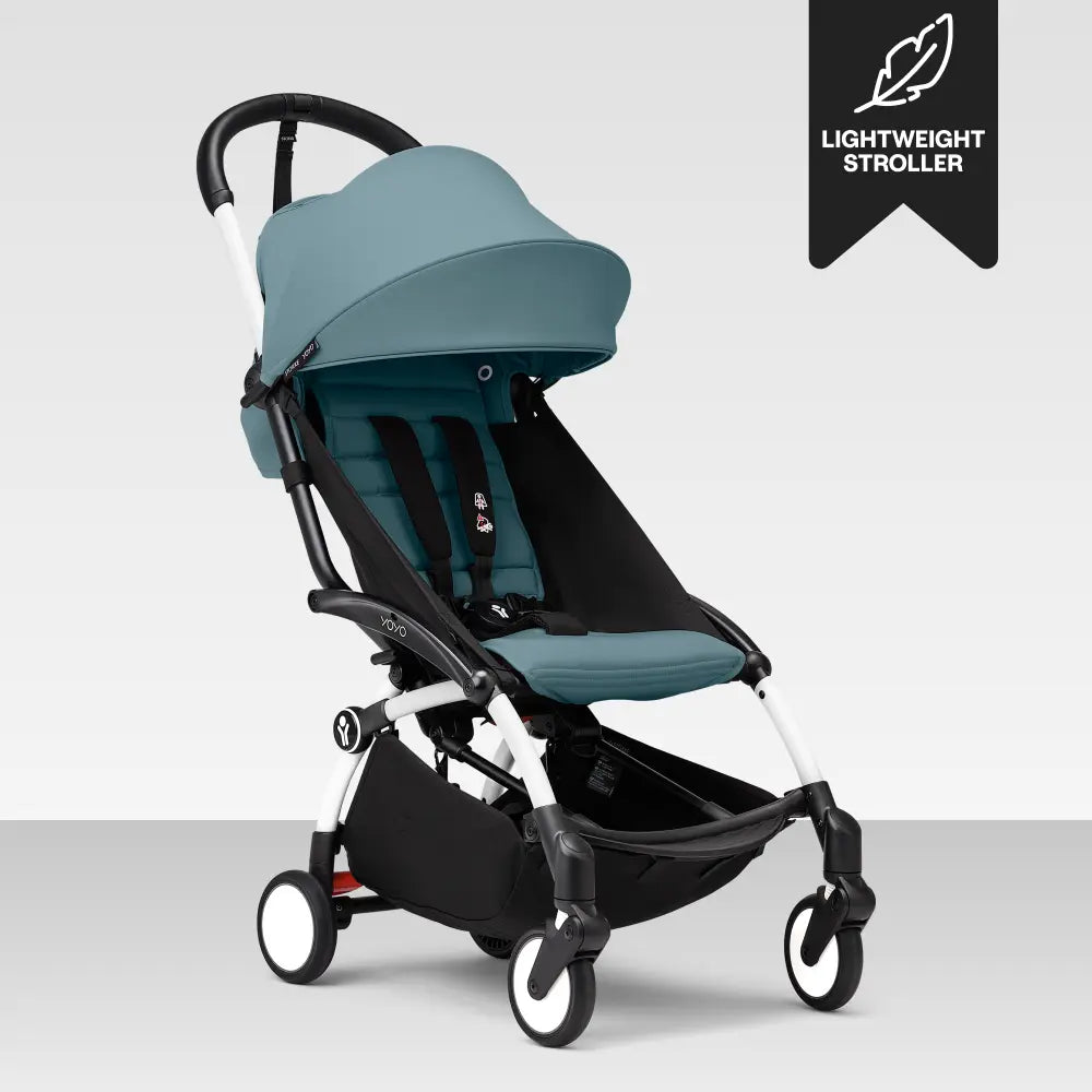 Stokke Yoyo3 Stroller White Frame 6 Months Plus Color Pack Lightweight