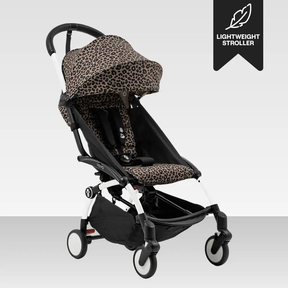 Stokke Yoyo3 Stroller White Frame 6 Months Plus Color Pack Lightweight