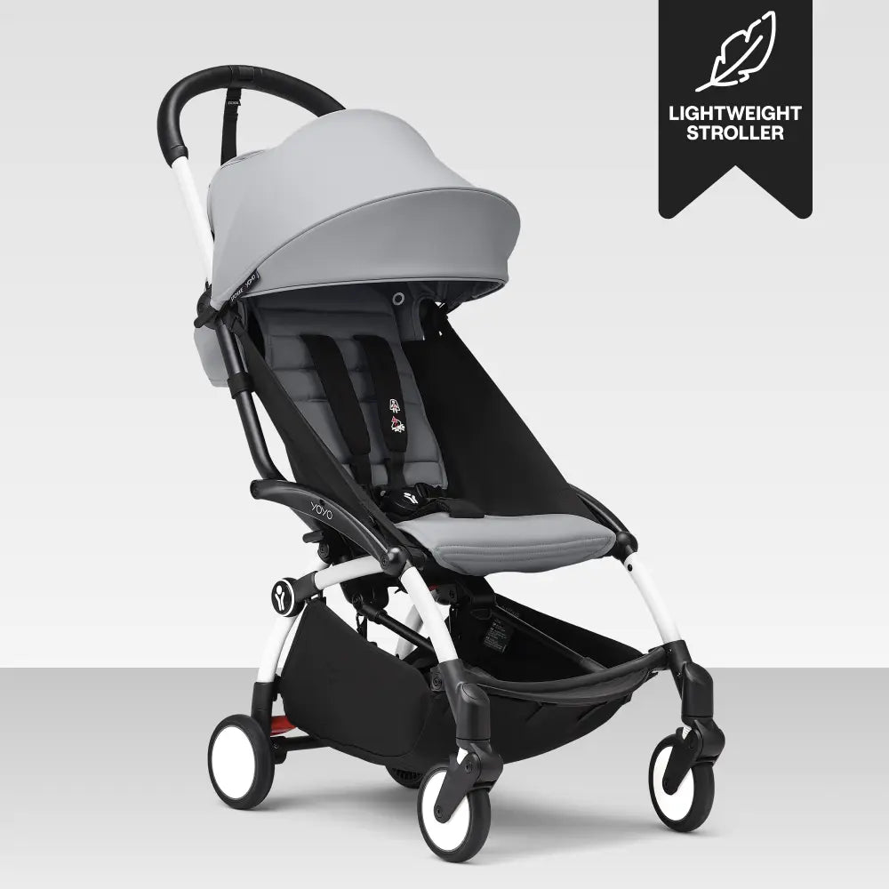 Stokke Yoyo3 Stroller White Frame 6 Months Plus Color Pack Lightweight