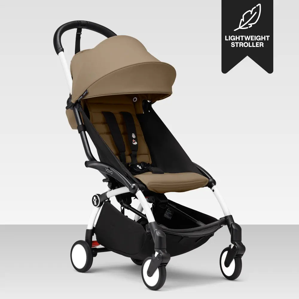 Stokke Yoyo3 Stroller White Frame 6 Months Plus Color Pack Lightweight