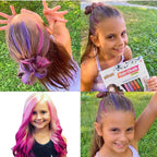 Mirada Cosmetic Hair Chalk Studio Safe Washable and Non Toxic Temporary Kids Hair Chalk Hair Color for Girls 283g