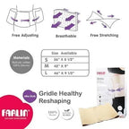Farlin Postnatal Reshaping Abdominal Girdle Belt Large 46 inch X 9 point 5 inch Cotton Blend Breathable