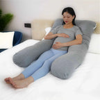 Moon Organic U Shaped Maternity pillow for Pregnant Ladies