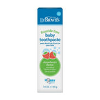 Dr Browns Baby Toothpaste Strawberry Flavor Toddlers and Kids Love Fluoride Fre Made in the Usa 0 to 3 years 1p4oz