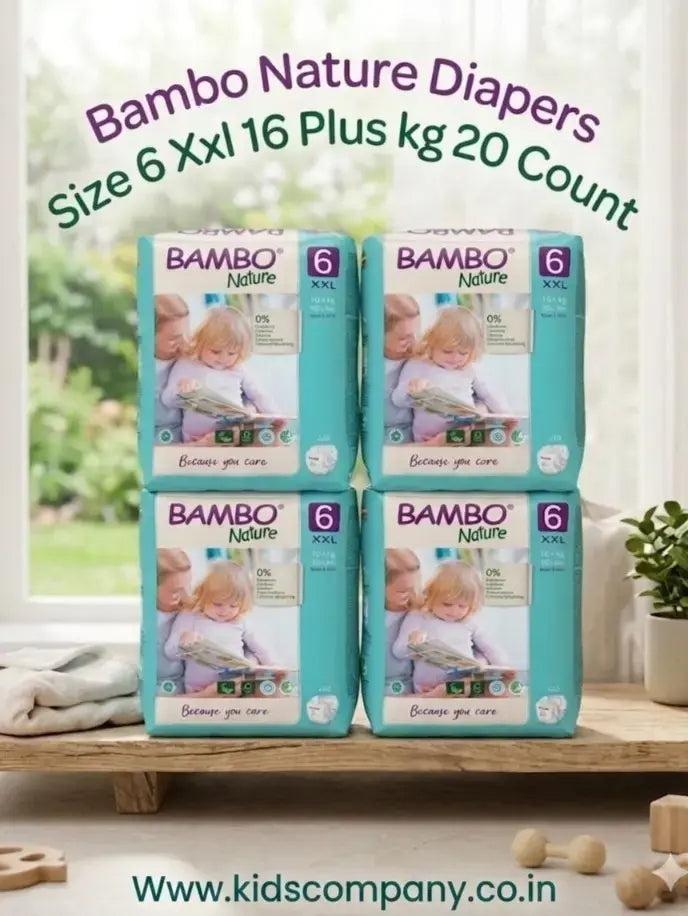 Bambo Nature Diapers Size 6 Xxl 16 Plus kg 20 Count