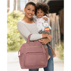 Skip Hop Mainframe Wide Open Backpack Diaper Bag - (Dusty Rose,9I345110)