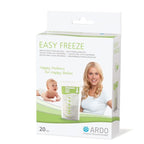 Ardo medical Easy Freeze Breast Milk Storage Bags 20 Count