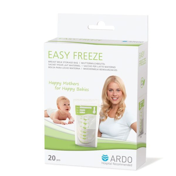 Ardo medical Easy Freeze Breast Milk Storage Bags 20 Count