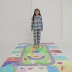 Dwinguler Large Playmat Hopscotch Reversible Baby Mat