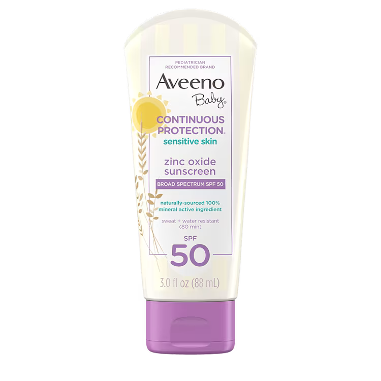 Aveeno Baby SPF 50 Mineral Sunscreen Lotion 88ml