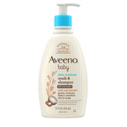 Aveeno Baby Daily Moisture 2-in-1 Body Wash & Shampoo 12 FL OZ 354 ML