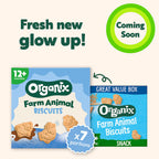Organix Farm Animal Biscuits  12 Plus Months - 100g