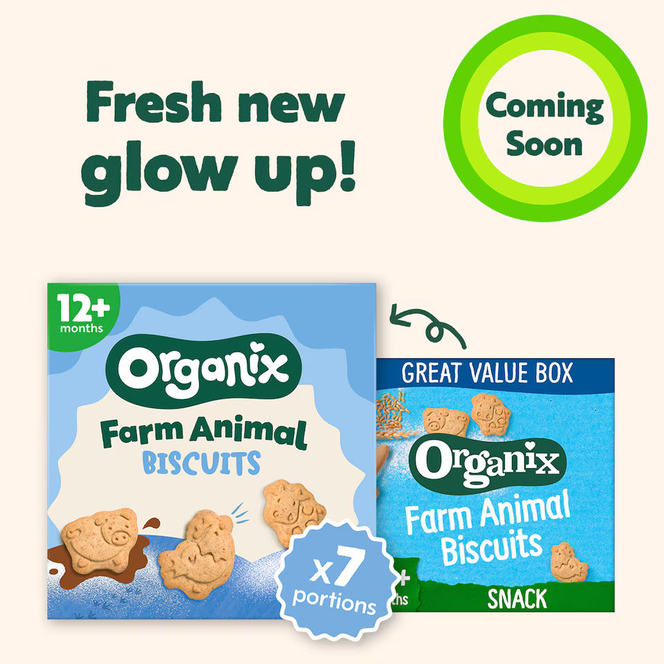 Organix Farm Animal Biscuits  12 Plus Months - 100g