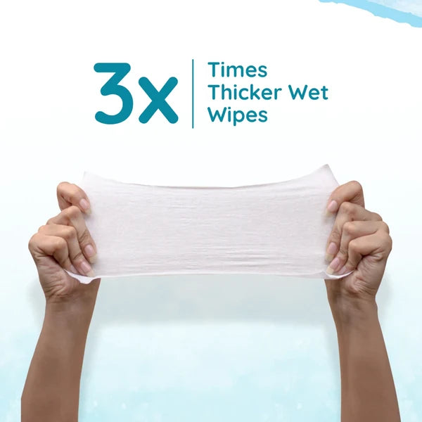 Mother Sparsh Baby Wipes 99% Pure Water 72 Count