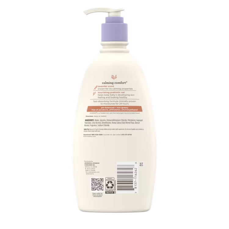 Aveeno Baby Calming Comfort Lotion 18 FL OZ 532 ML