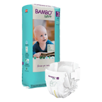 Bambo Nature Diapers Size 3 Medium 4 to 8 kg 52 Count