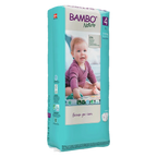 Bambo Nature Diapers Size 4 Large 7 to 14 kg 48 Count