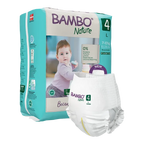 Bambo Nature Diaper Pants Size 4 Large 7 to 12 kg 20 Count