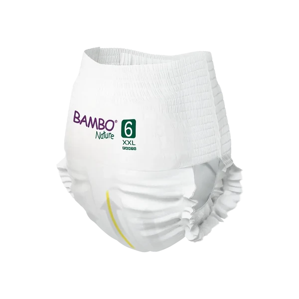 Bambo Nature Diaper Pants Size 6 Xxl  15 plus Kg 18 Count