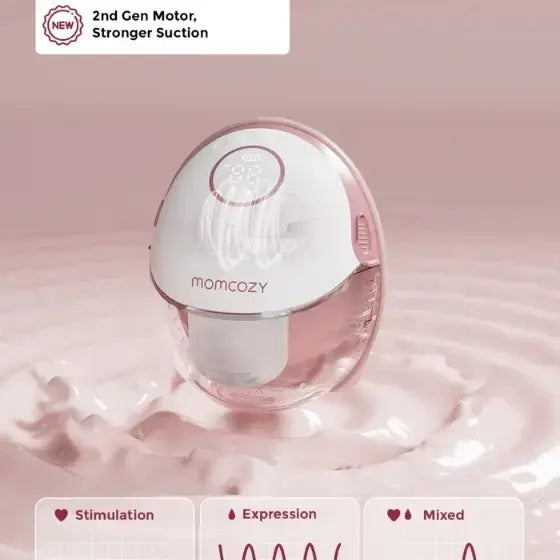 Momcozy Handsfree Double Breast Pump Slim Design M6