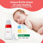 Pigeon Flexible Plastic Bottle 0 Plus Months Babies Pp Feeding Bottle 120ml 4oz