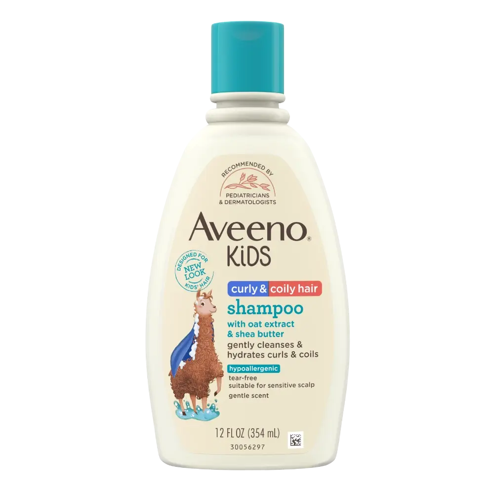 Aveeno Kids Curly & Coily Hair Shampoo 12 FL OZ | 354 ML