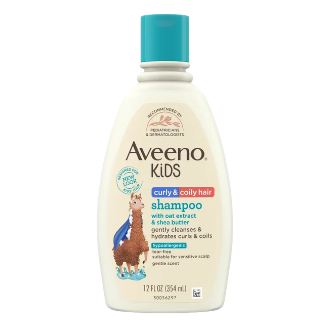 Aveeno Kids Curly & Coily Hair Shampoo 12 FL OZ | 354 ML