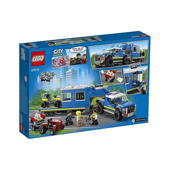 Lego 60315 City Police Mobile Comm and Truck  Building Kit 436 Pcs