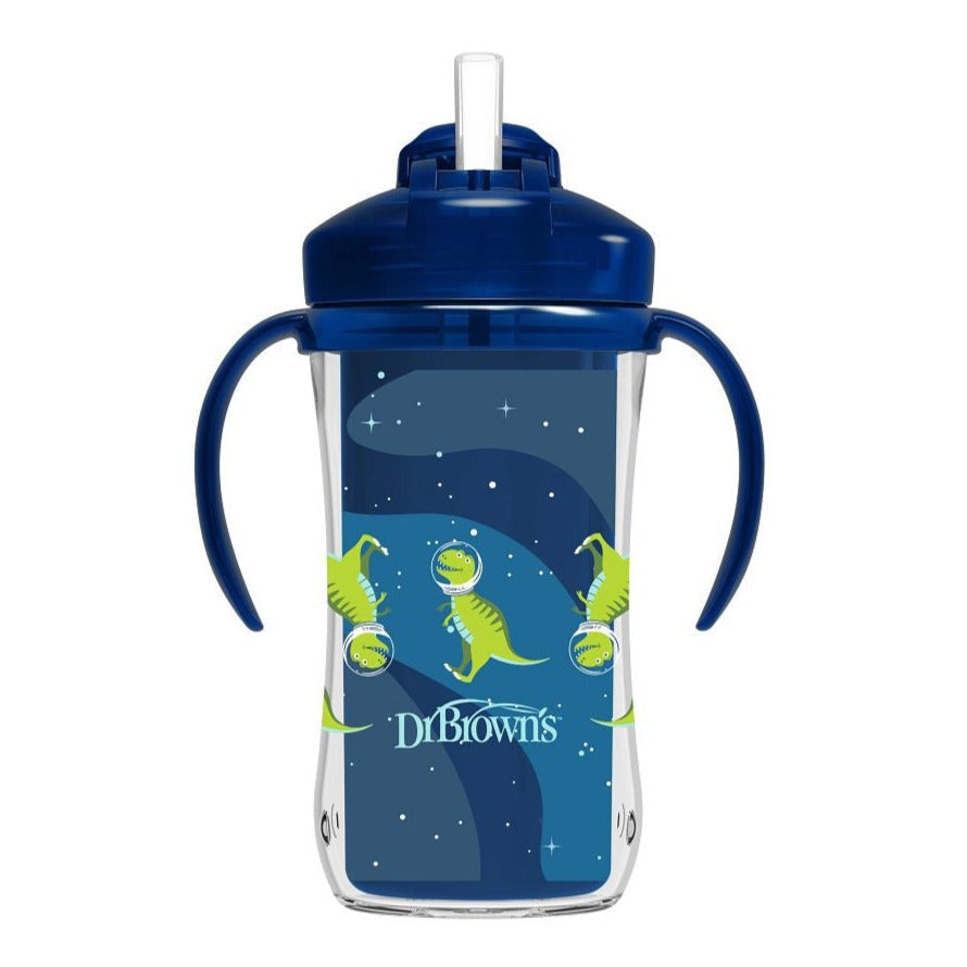 Dr Browns 10 Oz 300 ml Insulated Straw Cup Pack
