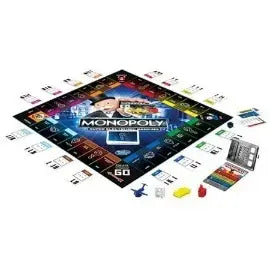 Monopoly Super Electronic Banking Board Game for Ages 8 plus