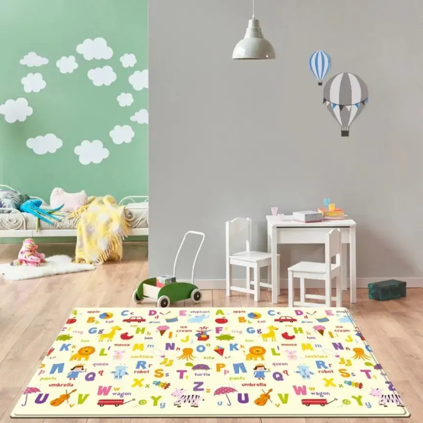 Dwinguler Large Playmat Polka Dot Reversible Baby Mat