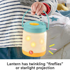 Fisher Price Baby Bear And Firefly Soother lightup Nursery Sound Machine with take Along Plush Toy for Babies and Toddle