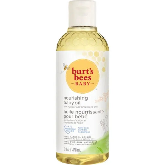 Burt's Bees Baby Bee Nourishing Baby Oil 5 FL OZ 148.8 ML