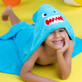 Rabitat Amazonia Kids Towel Zero Twist Cotton Towel with Hood  (0-5 years)  Shark