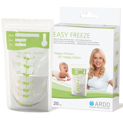 Ardo medical Easy Freeze Breast Milk Storage Bags 20 Count