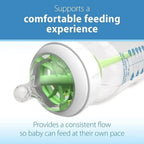 Dr Browns Options plus Wide Neck Baby Bottle Nipple Preemie 0 Months plus Pack Of 2