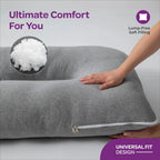Moon Organic U Shaped Maternity pillow for Pregnant Ladies