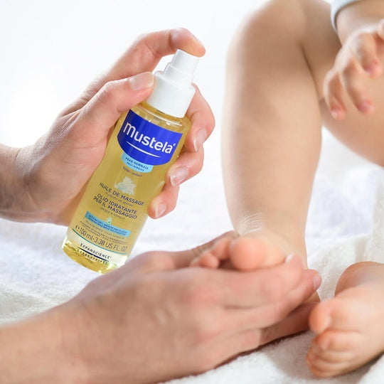 Mustela Baby Oil with Avocado Oil 3 point 38 fl oz 100 ml