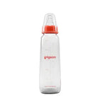 Pigeon Flexible glass Bottle Nursing Feeding Bottle With Added Nipple L For 9 Plus Month Babies 240ml 8oz