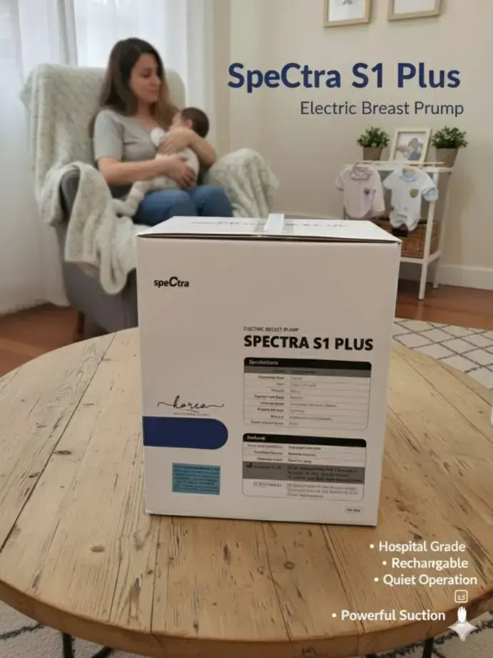 Spectra S1 Plus Hospital Grade Double Electric Breast Pump With Rechargeable Battery