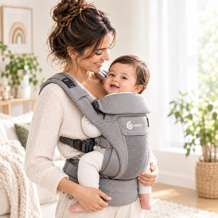 Ergobaby Omni Deluxe Baby Carrier All Carry Positions
