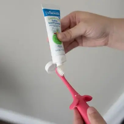 Dr Browns Infant to Toddler Training Toothbrush Soft for Babys 0 to 3 Years