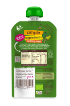 Ella's Kitchen Pears, peas Plus broccoli Baby Puree Pouch 120g 6 Plus Months