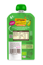 Ella's Kitchen Pear Plus apple baby rice Baby Puree Pouch 120g 6 Plus Months