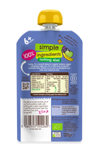 Ella's Kitchen Banana, apple Plus blueberry baby rice Baby Puree Pouch 120g 6 Plus Months