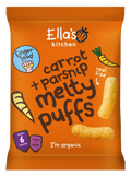 Ella's Kitchen Carrot Plus parsnip melty puffs 6 Months Plus 20g
